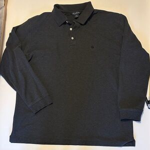 Brooks Brothers Men's Performance Knit Long Sleeve Polo Shirt